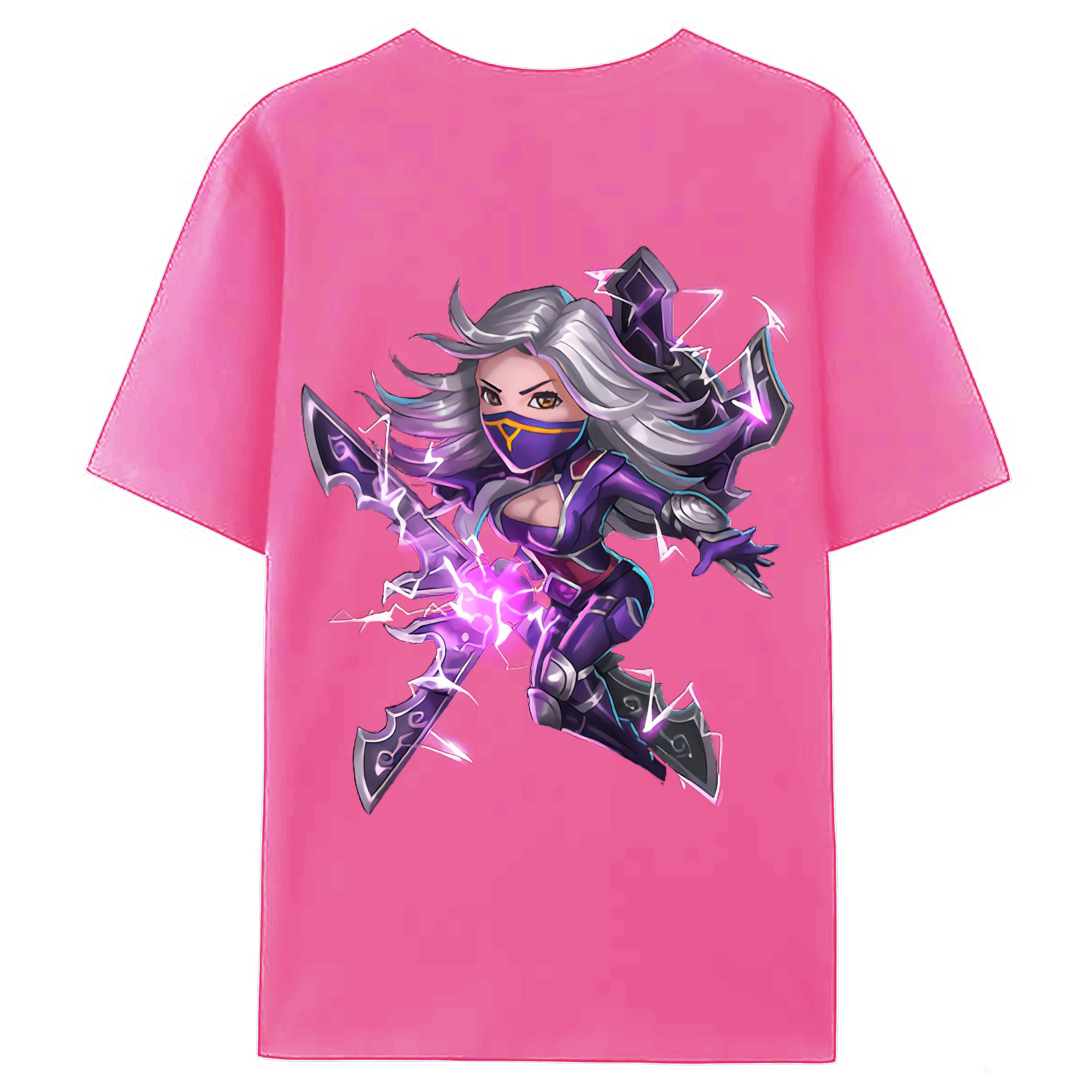 （画像用） リーグ・オブ・レジェンド League of Legends LOL レディース半袖Tシャツ(バックプリント)